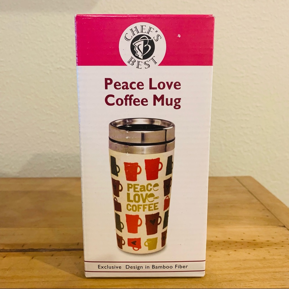 Peace Love Coffee Mug